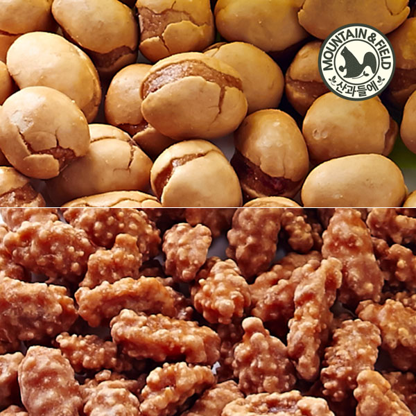 산과들에 심심풀이 맥주안주 땅콩800g 모음전 (커피땅콩 찹쌀땅콩 볶음땅콩 꿀땅콩) : 산과들에