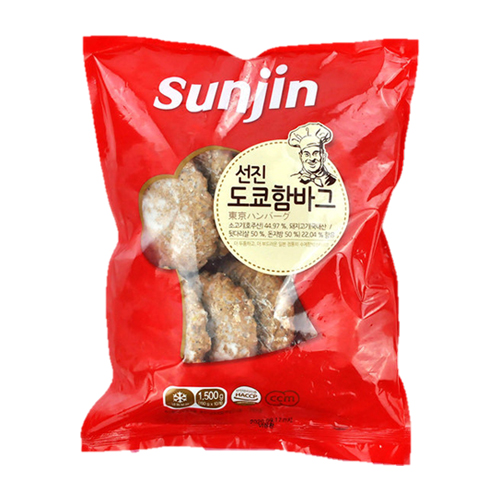 [선진] 도쿄 함바그 함박스테이크 1,500g : 레인보우에프엔에스