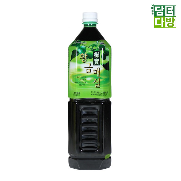 청솔 황금매실 1.5L : 담터다방