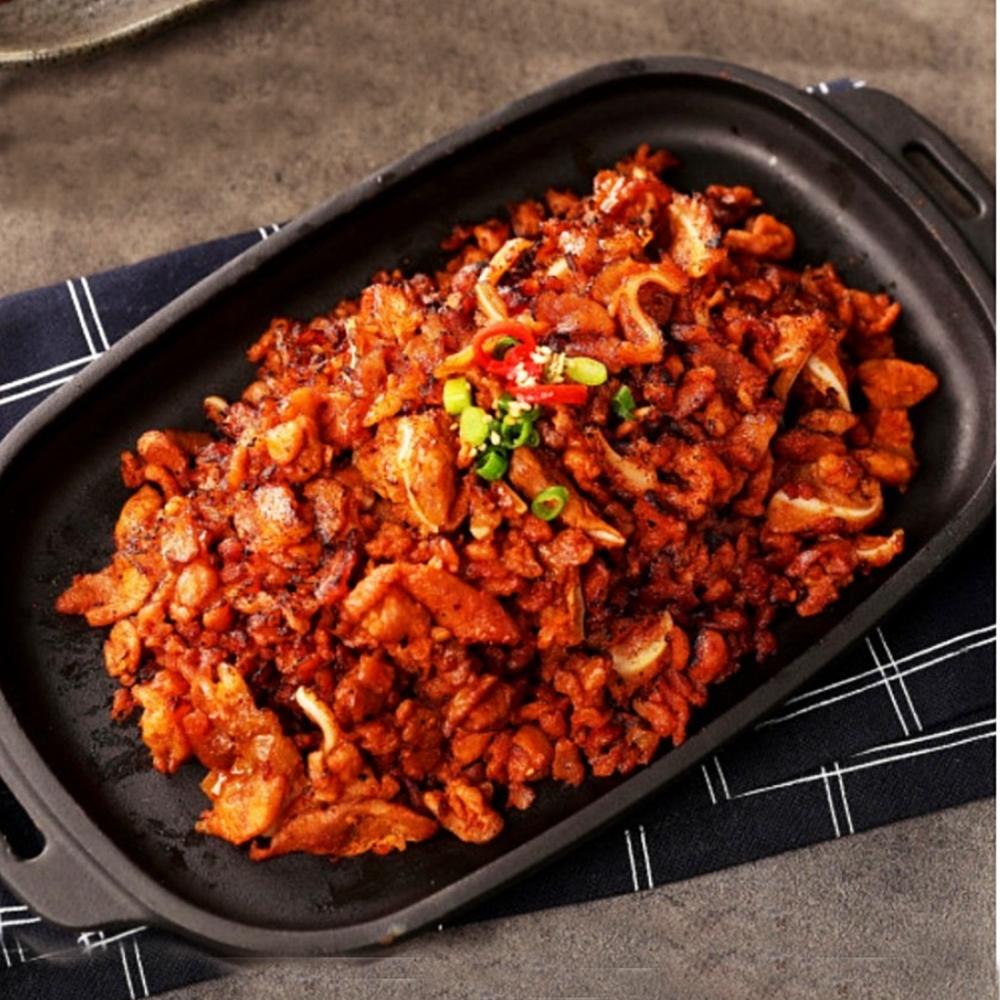 직화 불맛 직화 오돌뼈 매콤한맛 방쿡포차 바로 완성 즉석요리 소문난 맛집 : 에누리스토어