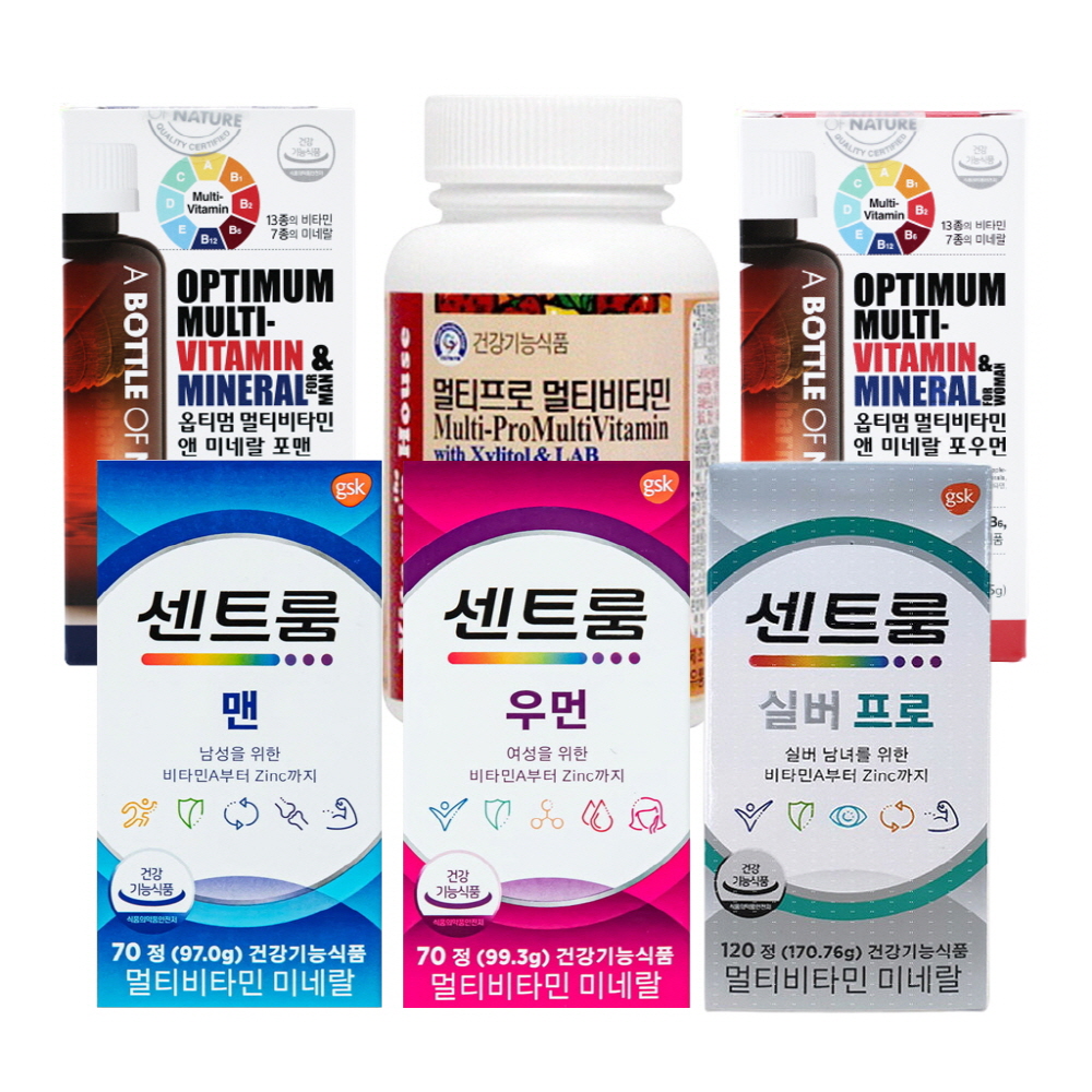 센트룸 포맨 포우먼 실버프로 올인원비타민 멀티비타민앤미네랄 : 주식회사 약팜