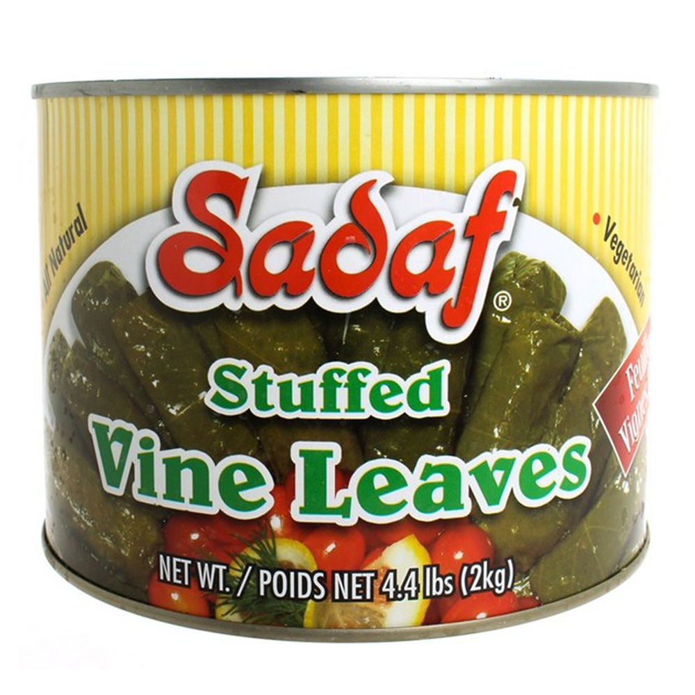 Sadaf 스터프드 바인 잎 통조림 2kg : 글로벌파이어라이프