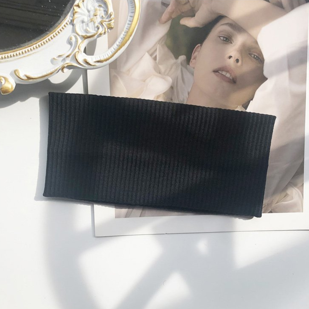 1+1 여름 헤어밴드 골지 머리띠 남자 여자 운동 스포츠 반다나 : 홈앤컴