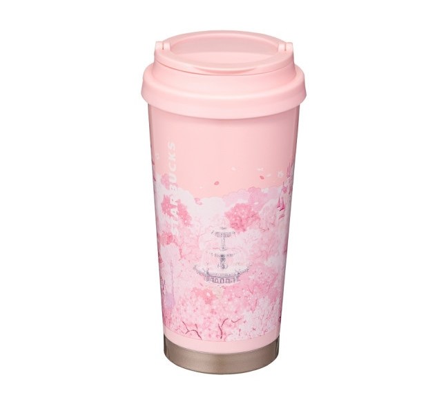 스타벅스 23 SS 체리블라썸 엘마 로맨틱 텀블러 473ml : 루비샵