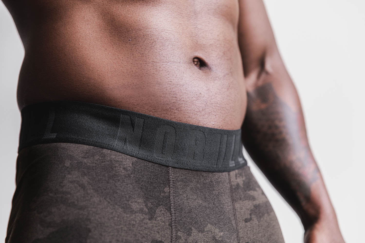 노블 맨즈 3/4 컴프레션 타이즈 NOBULL MENS 3/4 COMPRESSION TIGHT (CONTINENTAL CAMO) : 핏터스월드