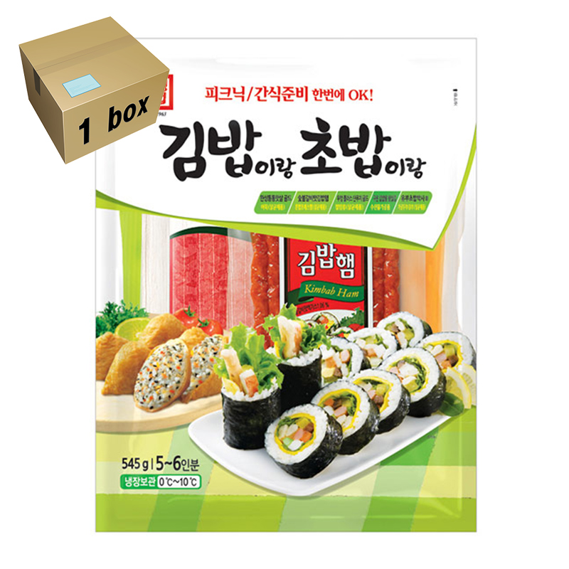 한성 김밥이랑초밥이랑 1box (545g x10개) : 메빠고