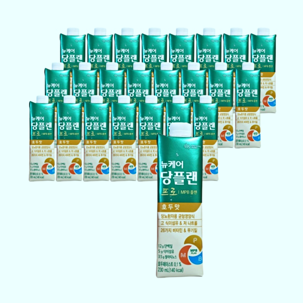 대상웰라이프 뉴케어 당플랜 프로 호두맛 230ml 24팩 : 휘게스톤