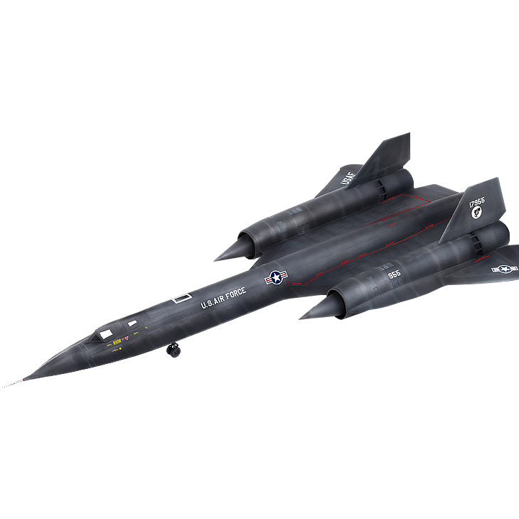 아카데미과학 1/72 미공군 SR-71 블랙버드 12448 : 우주토이