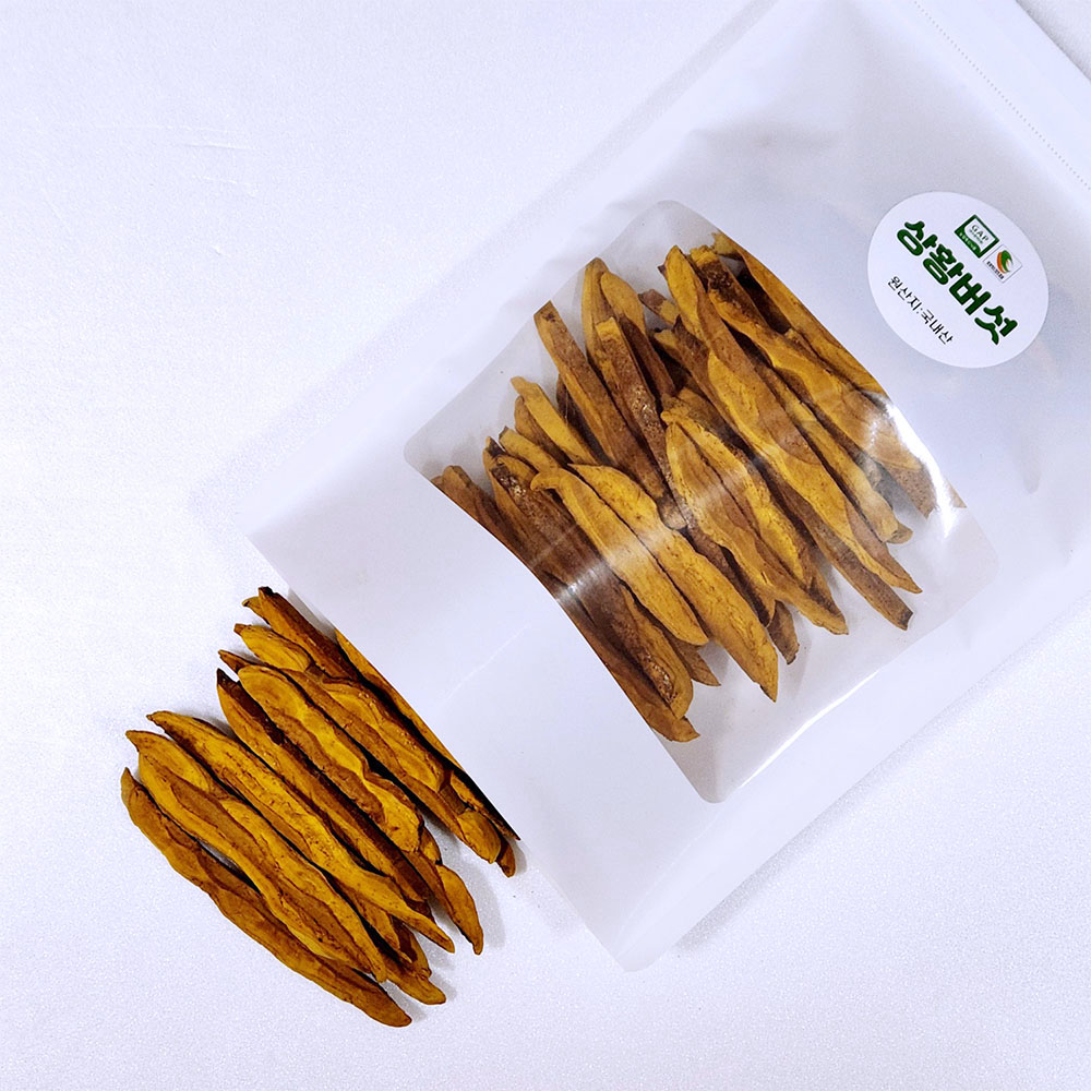 국내산 장수 상황버섯 슬라이스 200g 400g  GAP인증 : 정의농장 상황버섯