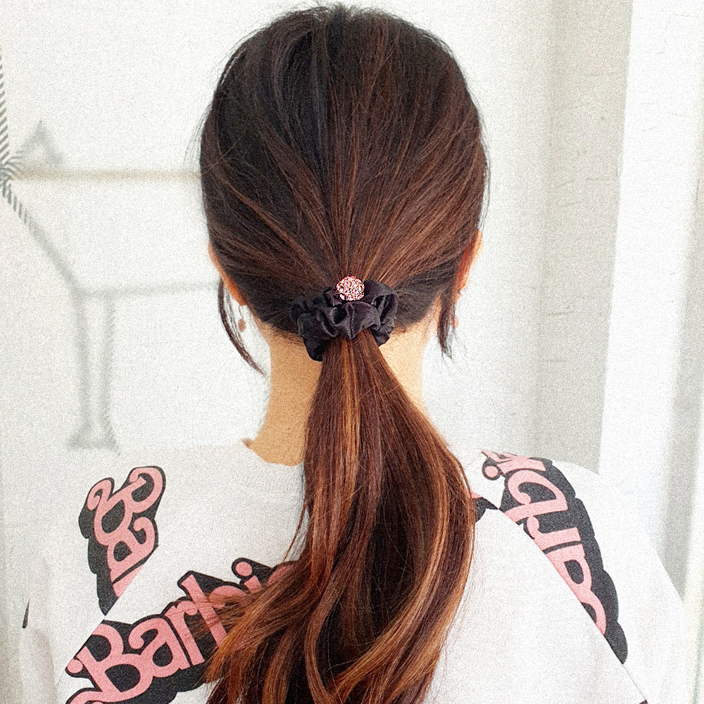Dazzle cubic ball Hair String 데즐 큐빅볼 헤어슈슈(곱창밴드,머리끈) : SUNI racoha