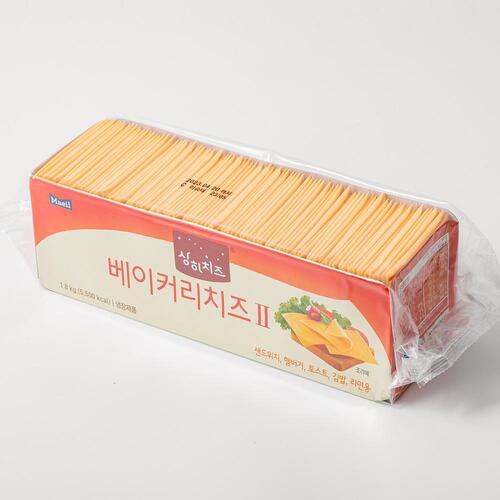 상하치즈 매일 베이커리치즈II 1.8kg 18gx100매 : 미래티에프