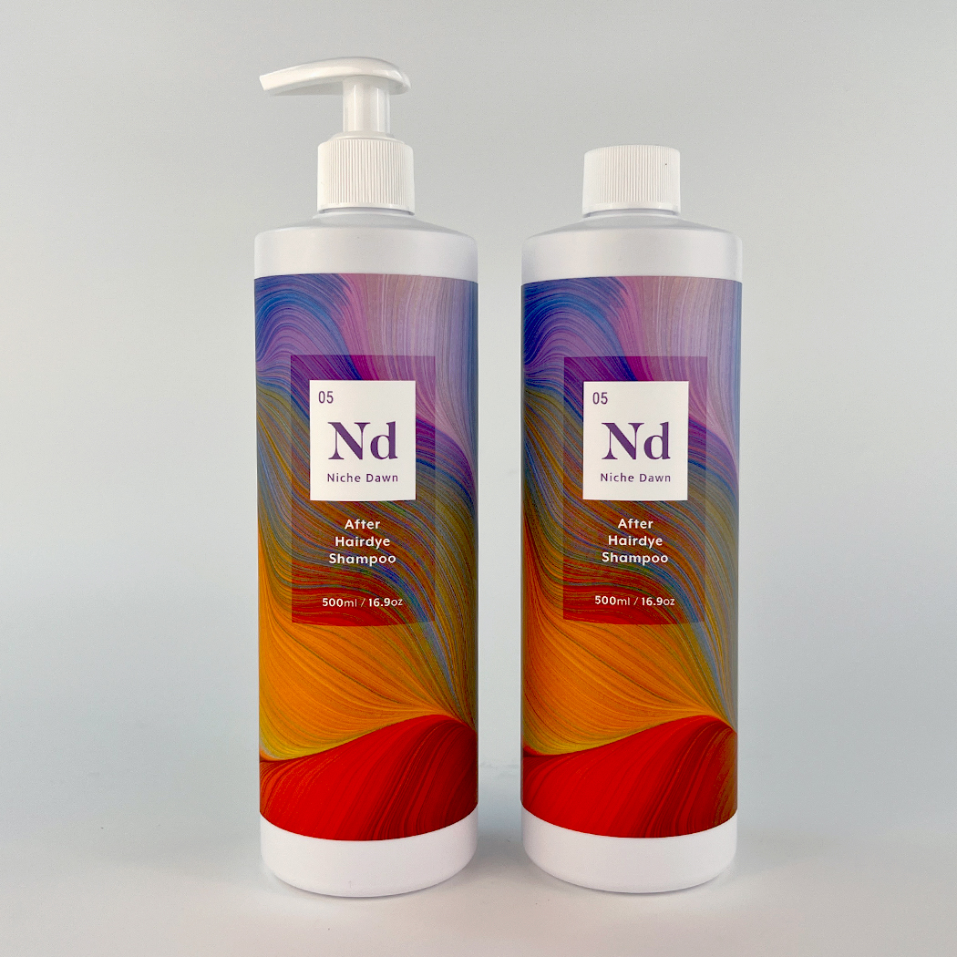 니치다운 염색후 염색유지 샴푸 500ml, 염색후샴푸 : 니치다운