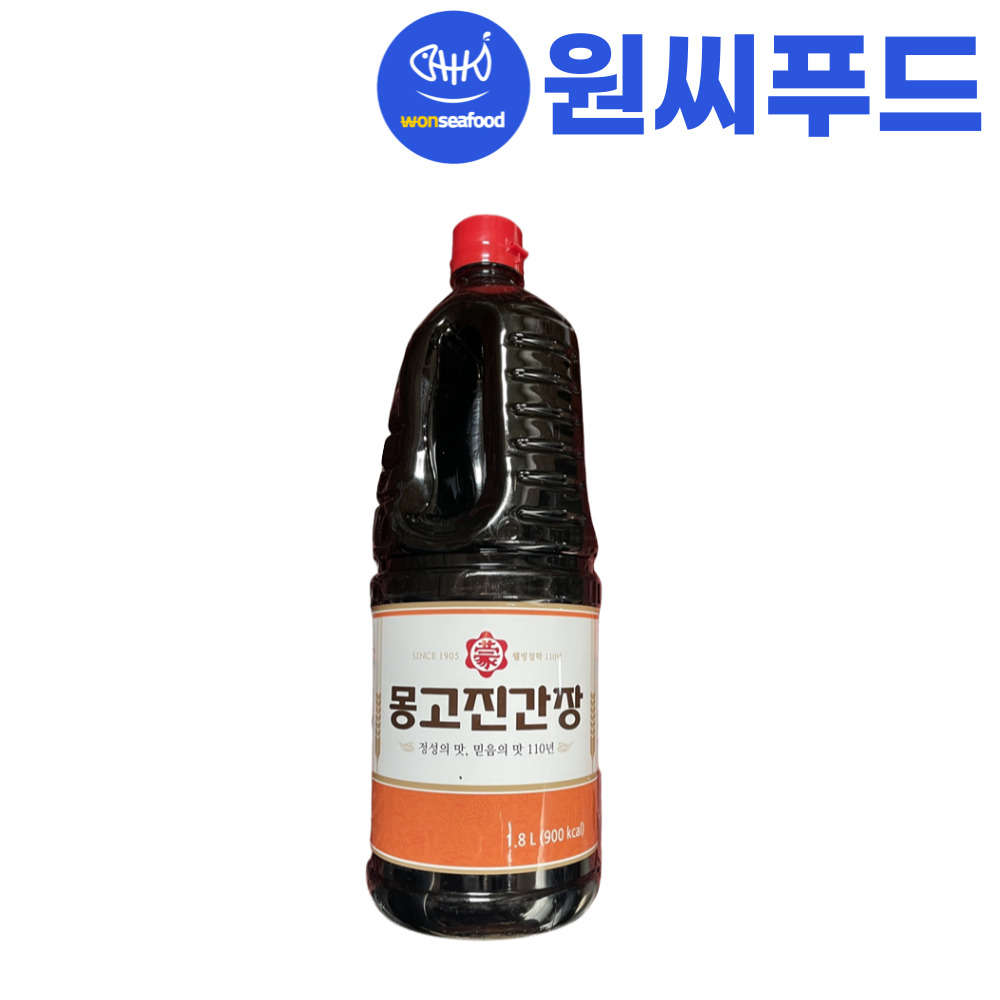 원씨푸드 몽고진간장 1.8L 부천 몽고장유 : 원씨푸드