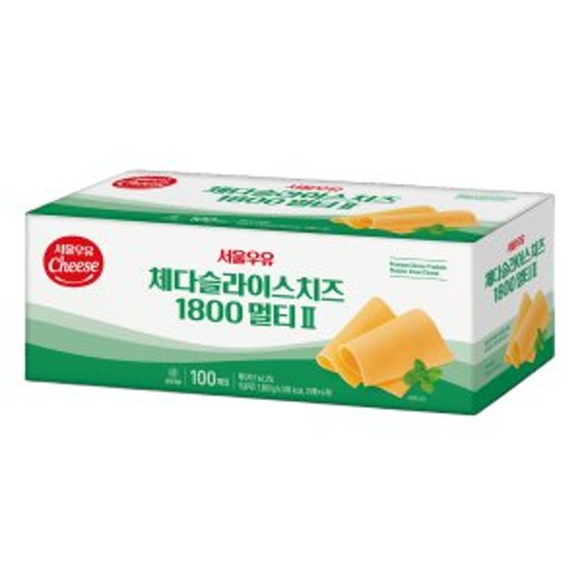 서울 체다슬라이스치즈 1800 멀티2 : 서울우유치즈서산당진고객센터