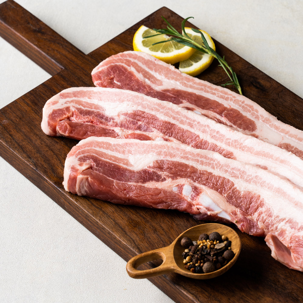 한돈 돼지고기 삼겹살400g+목살400g (총800g) : 대경푸드