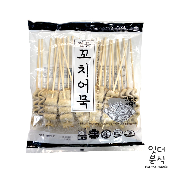 맛뜰안 부산어묵 전통 꼬치어묵 1kg (34꼬치) 꼬치오뎅 사각꼬치 [잇더분식] : 잇더분식