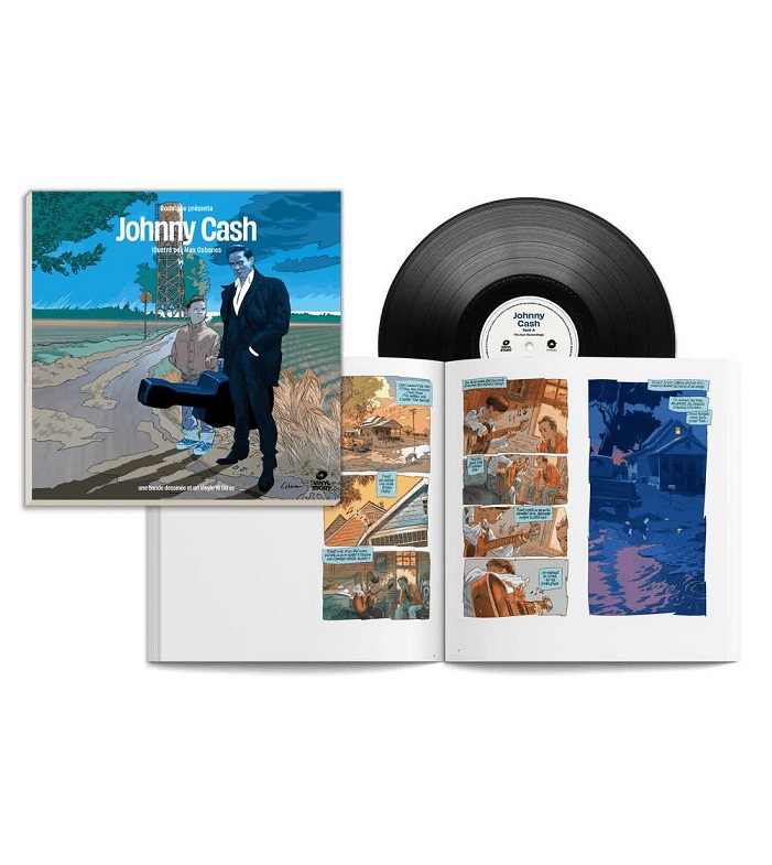 [LP] 조니 캐시 (Johnny Cash) 걸작 모음집 콜렉터 에디션 일러스트 아트북 : 온리뮤직