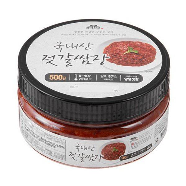 일미식품 국내산 갈치로 만든 젓갈쌈장 : 리틀리아몰