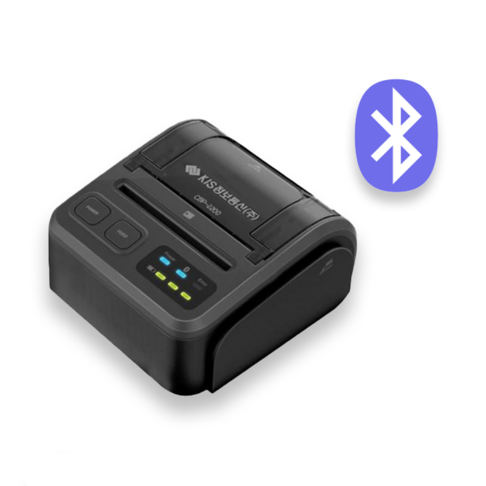 KIS정보통신 카드단말기 무선 IC 신용카드 결제기 휴대용 배달용 CBP2200 BRPR : 카드단말기개통센터