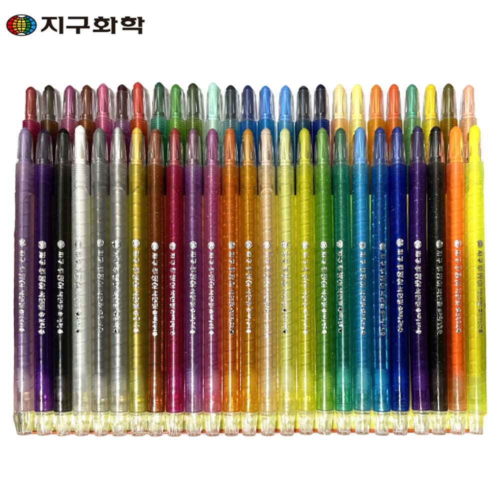 지구화학 투명이 샤프식 색연필 낱개 : 신형상사