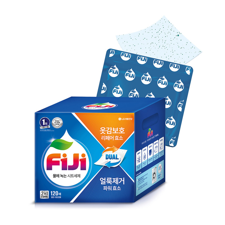 무료배송 피지 파워업 시트 세제 120매 종이세제 대용량 : 코코구니