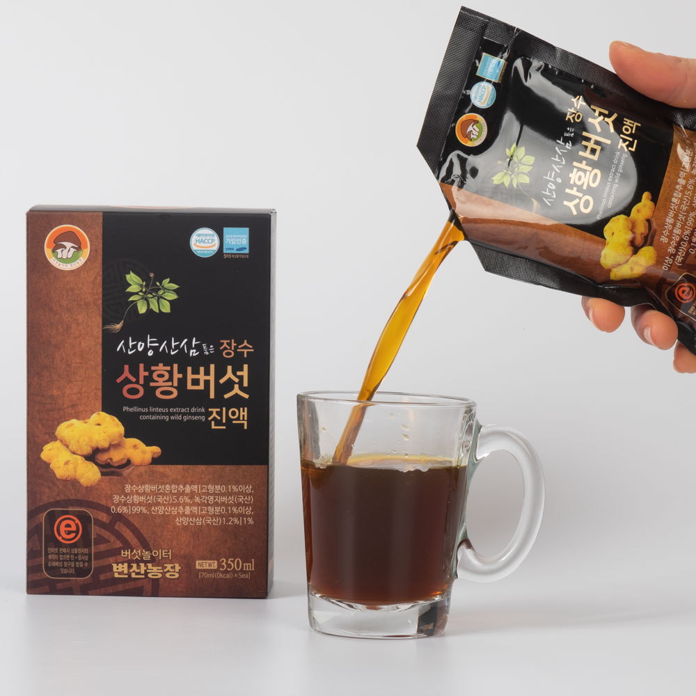 진하게 농축한 산양산삼과 장수상황버섯진액 : 부지런한 개미상점