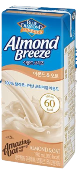 아몬드브리즈오트 귀리우유 190ml 48팩 : Lee마켓