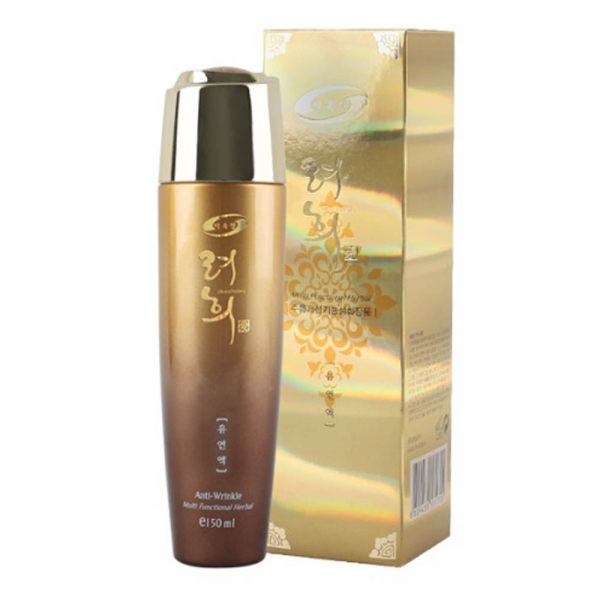 수분영양공급 한방추출물 한방화장품 로션 140ml 골드 : THE  YUNZ