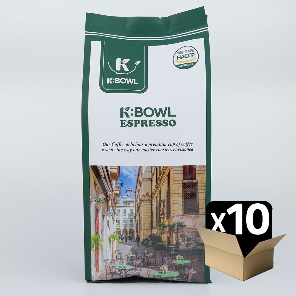 케이보울 에스프레소 원두커피 500g X 10봉(1박스) / 콜롬비아 브라질 에디오피아 인도네시아 아라비카 : 커피-상인