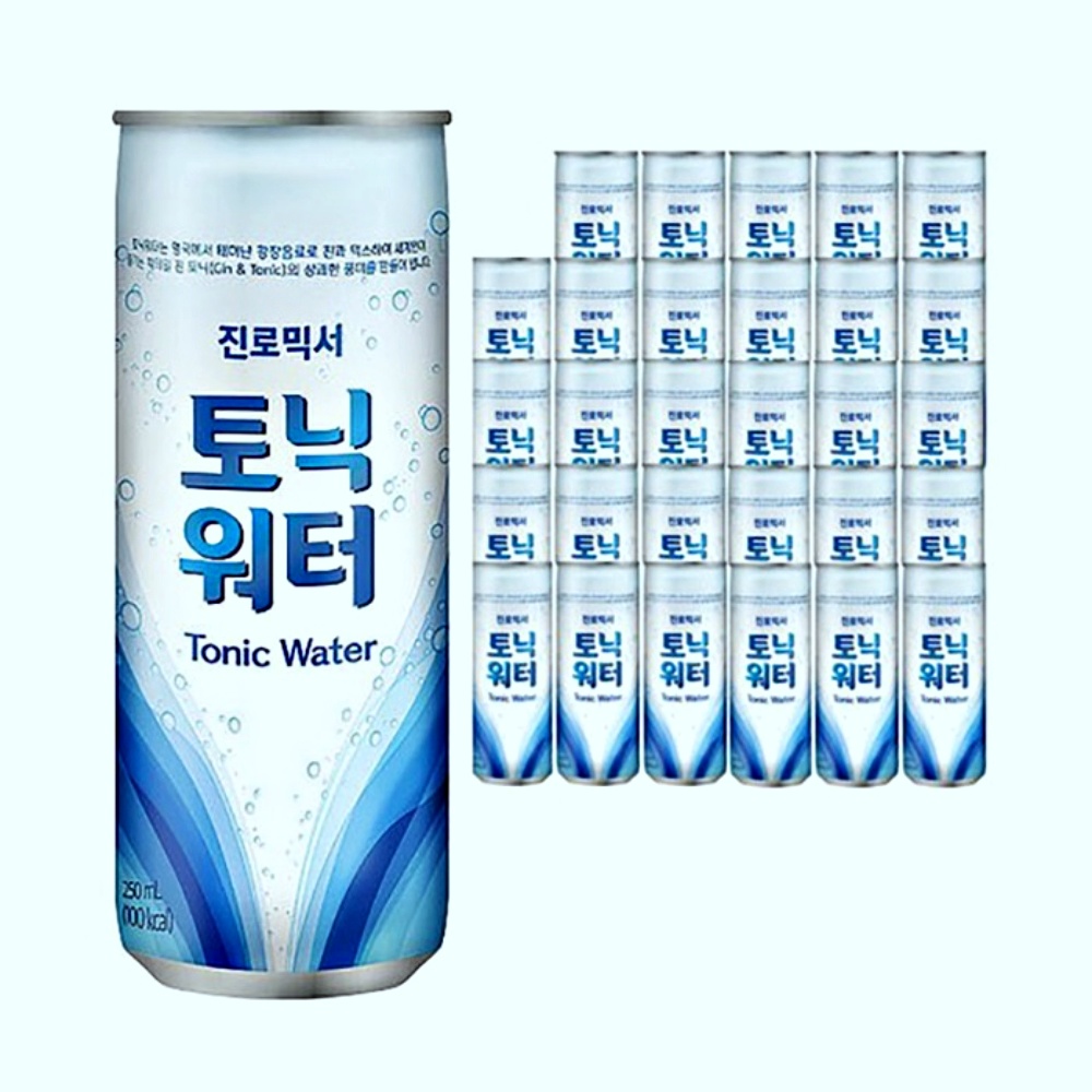 진로 토닉워터 캔 250ml x 30개 : 휘게스톤