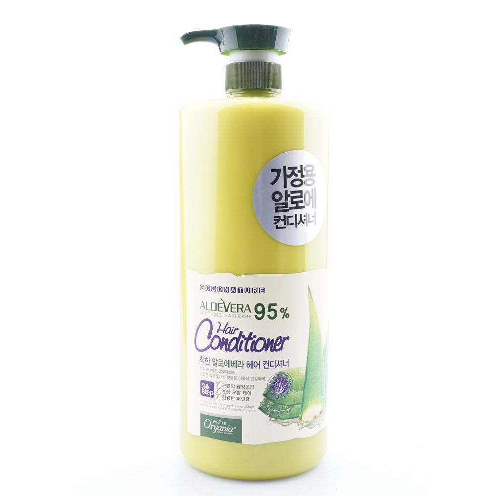 착한 1500ml 오가니아 알로에 헤어린스 : 대만족스토어