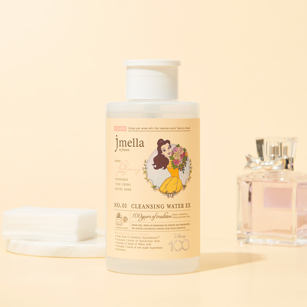 제이멜라 블루밍 피오니 클렌징 워터 EX 500ml 디즈니 한정판 : 제이멜라