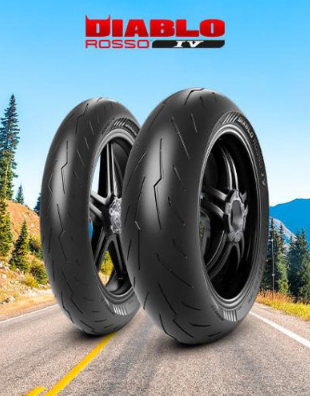 피렐리 디아블로 로쏘 IV (앞 120 70 ZR 17 M/C (58W) TL) 바이크 오토바이 스쿠터 : 제이퍼포먼스