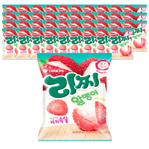 오리온 리찌알맹이 67g x 40개. : 럭키코스코