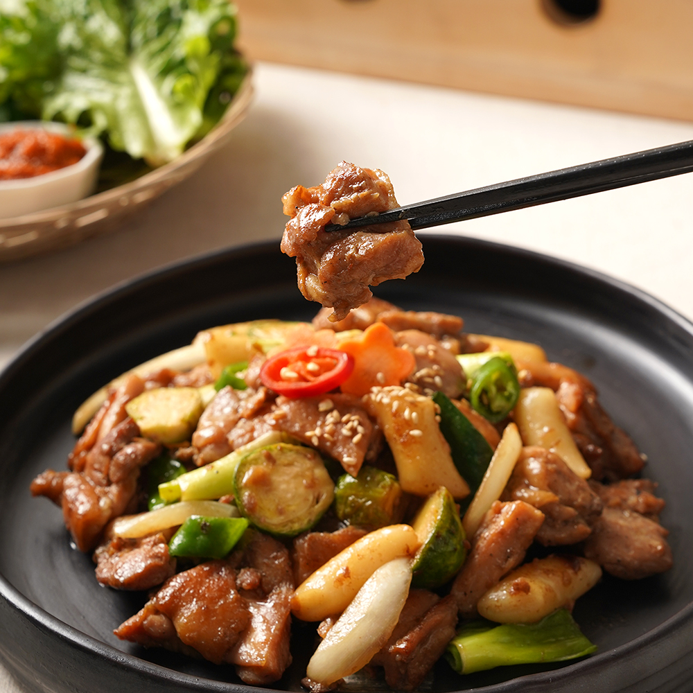 우리농 간장 닭갈비(100%닭다리살) 아이반찬 제격 : HMFOOD 우리농닭갈비