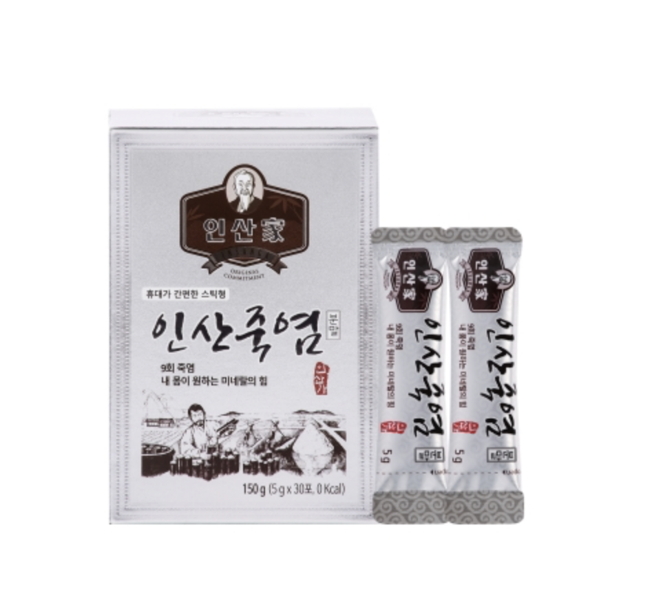 [삼플러스] 인산가 9회 죽염 분말 스틱형 150g _ 본사 직영 : 삼플러스 3plus