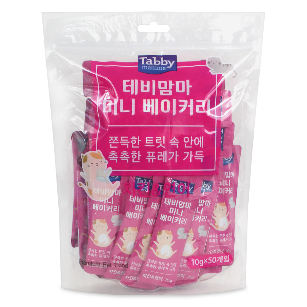 테비맘마 미니베이커리 콤보세트 고양이간식(10g X 30개) : 두리펫