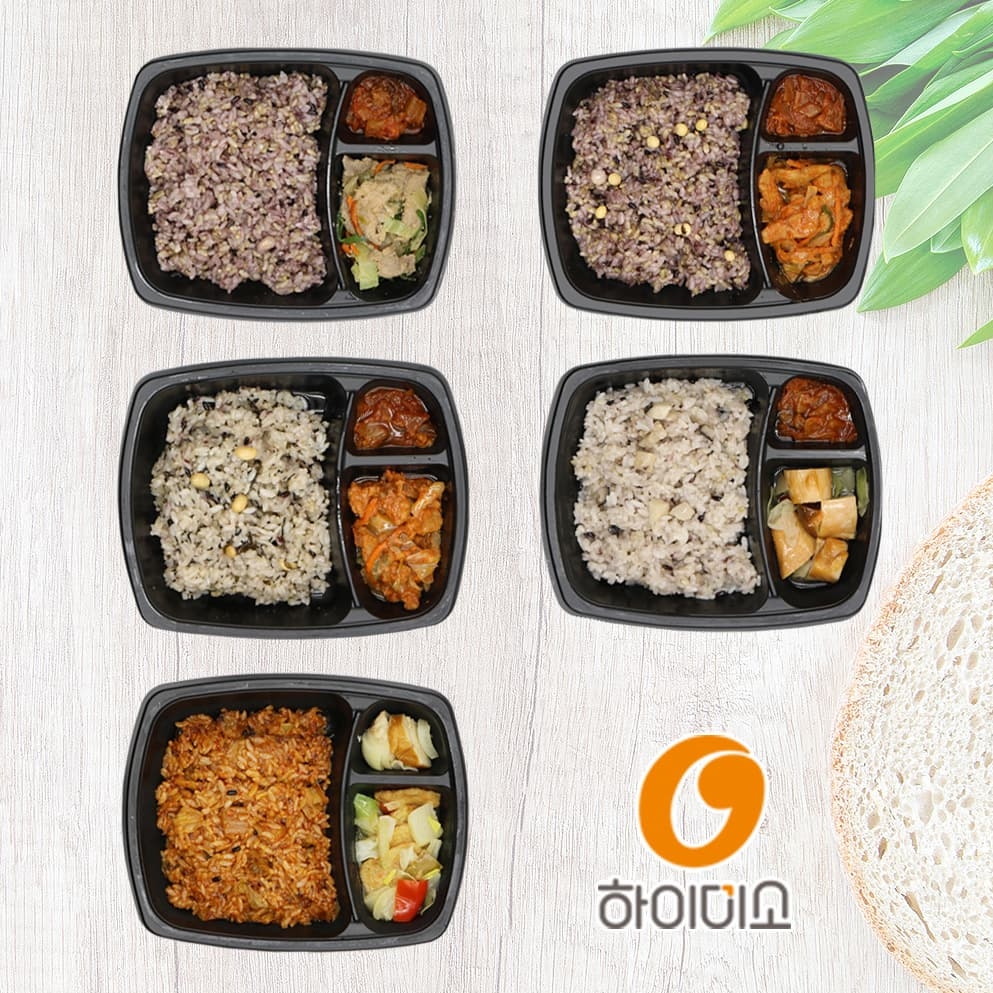 냉동 직장인 2주 단백질 5종 도시락 : 하이도르