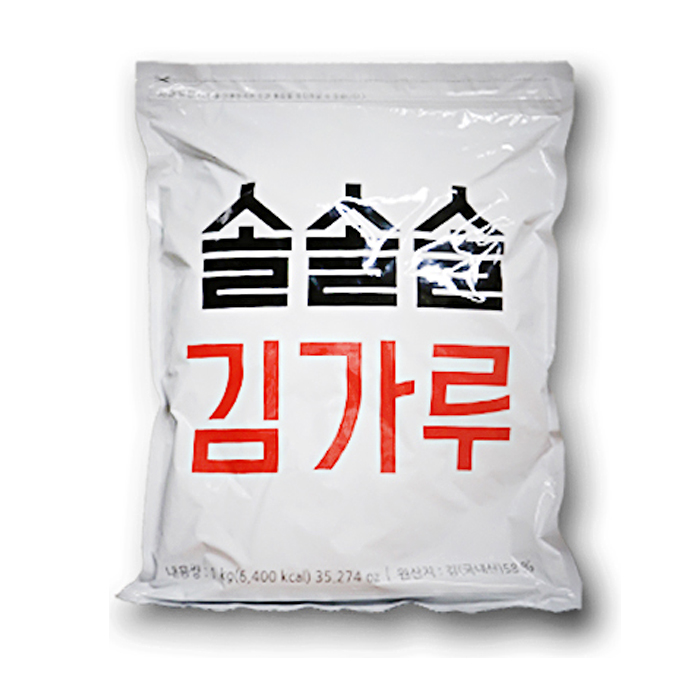 해농 솔솔솔 김가루 1KG 업소용 가정용 대용량 : MUBA