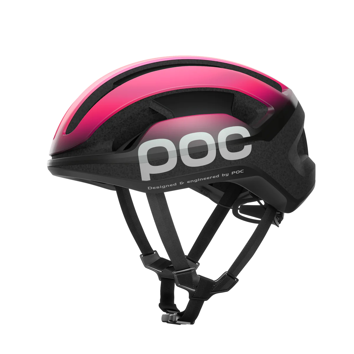 헬멧 피오씨(POC) 옴니 라이트 아시안핏 -플로센트 핑크 우라늄 블랙 [PC107938635] : 경태네자전거