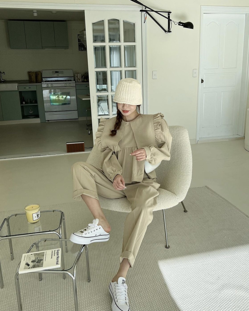 리팡 밴딩 팬츠 : 데이러블