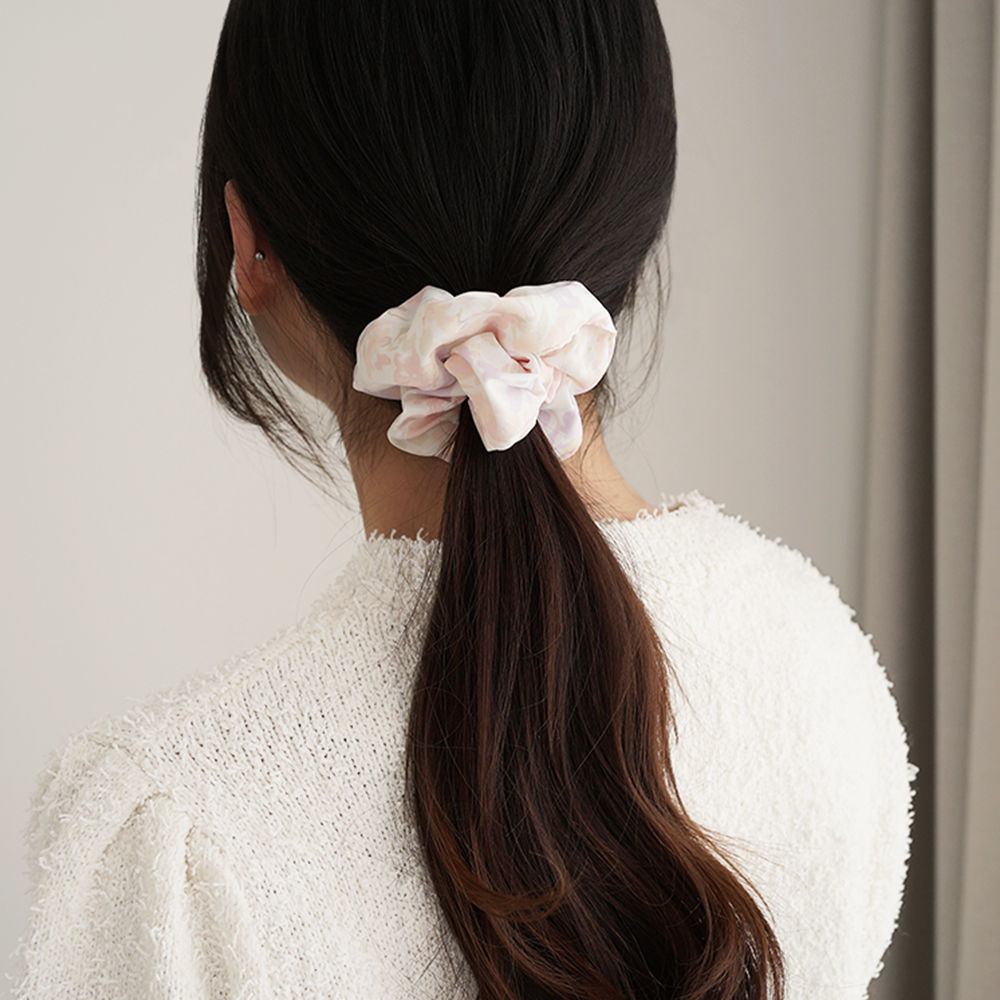 Hand Made 파스텔 볼륨 헤어 슈슈 곱창끈 4color : LANIC U 라닉유