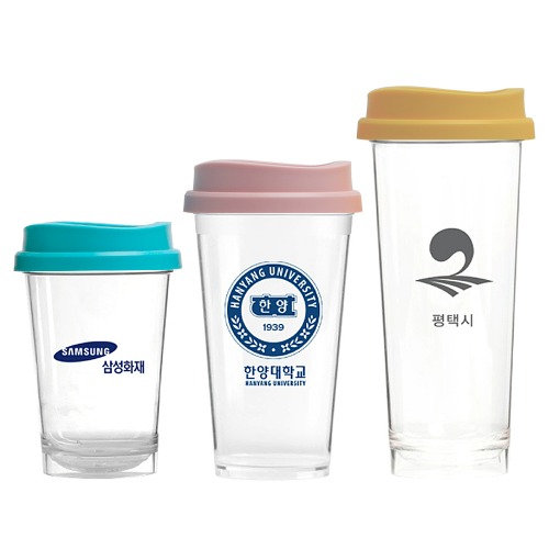 보틀로만 리유저블 투명 텀블러 포시즌 (에코젠) 591ml 샘플(기성인쇄) : 더블유이