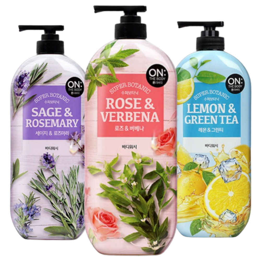 lg생활건강 온더바디 수퍼보타닉 바디워시 900ml x 3개 : 주간베스트10