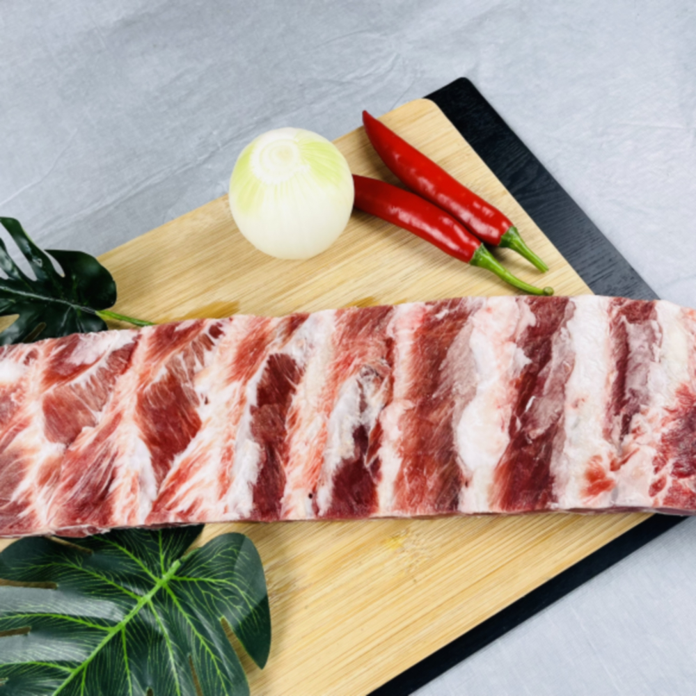 국내산 한돈 등갈비 1kg : 갑을농수산