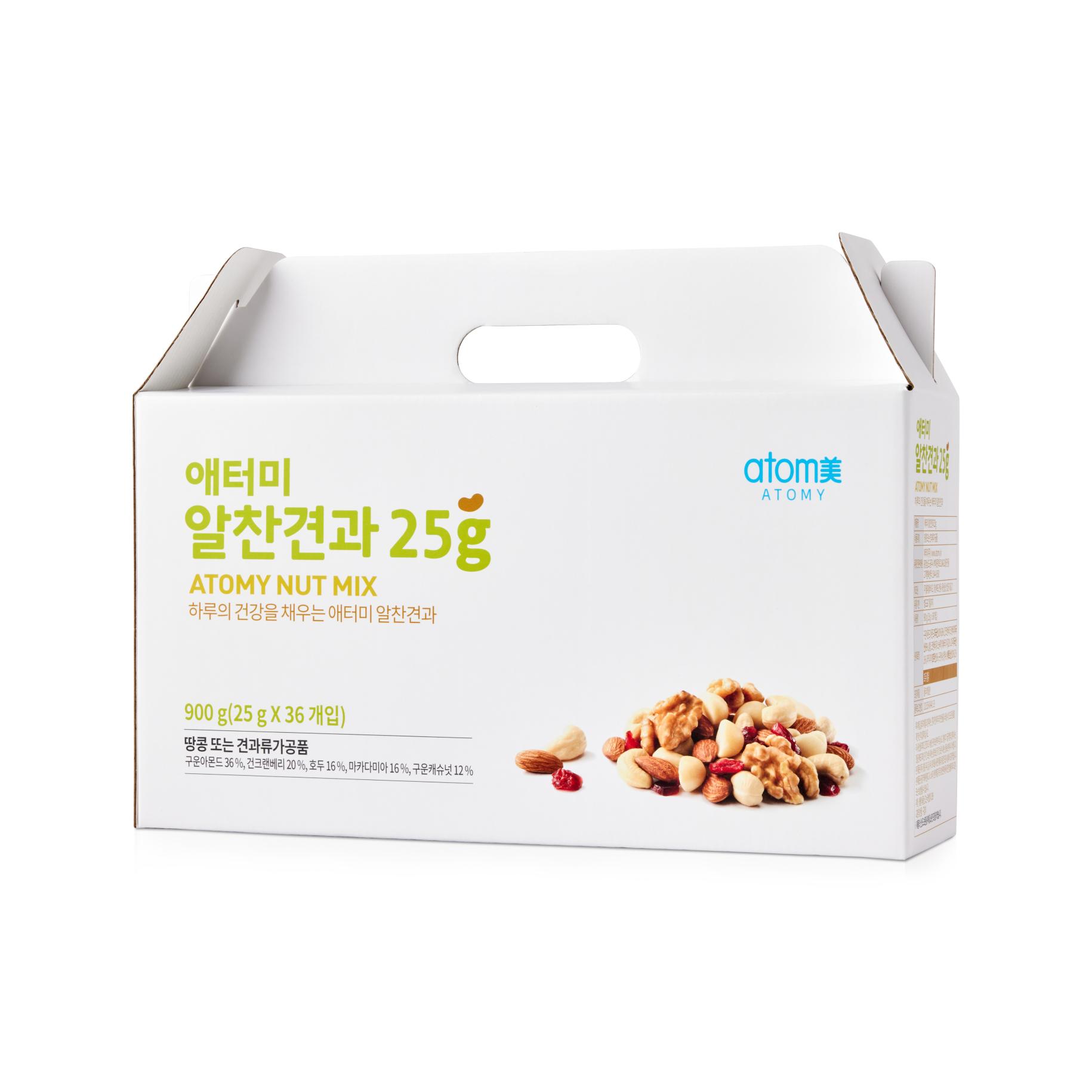 애터미 알찬견과 세트 (25g x 36포) : 초록당근