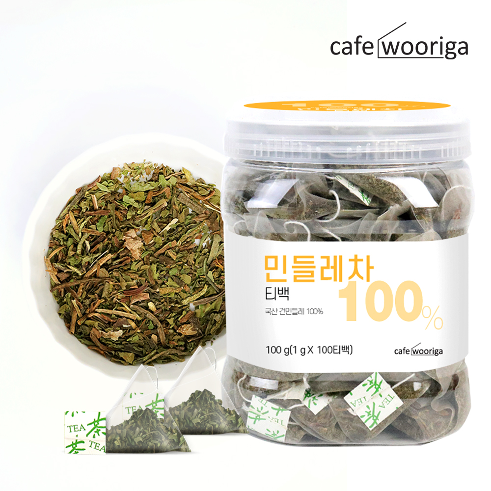 카페우리가 국산 민들레차 100티백 : 우리가스토리