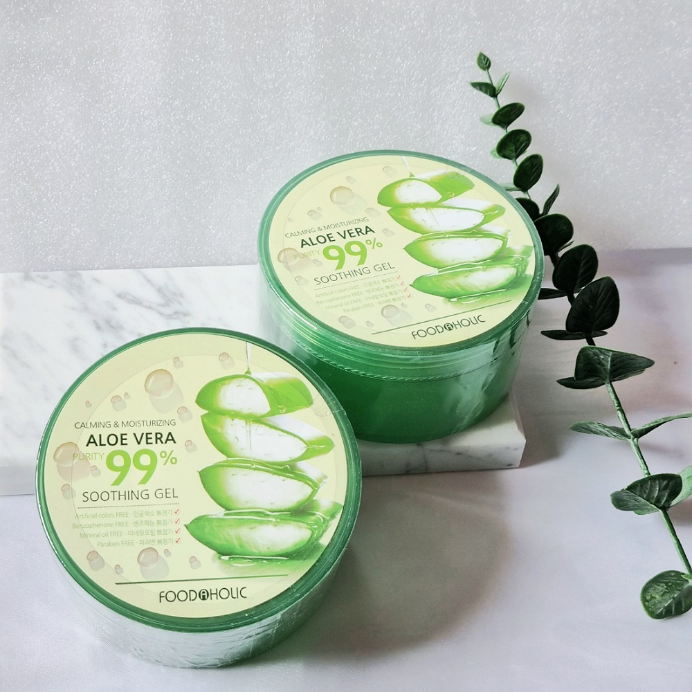 푸드어홀릭 알로에 베라 퓨리티 피부진정 수딩젤 300ml : 스킨올리