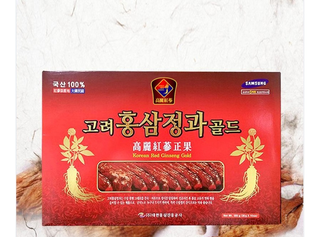 VT 명절선물세트 고려홍삼정과골드 30gX10개 : 월드오션