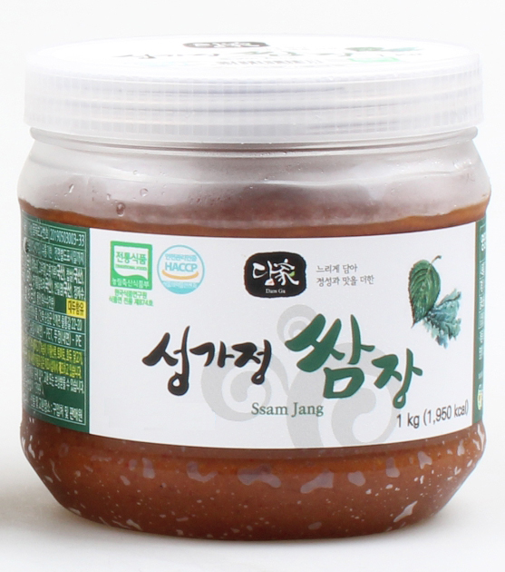 100% 국내산 농산물로 4代를 이어온 전통 장류의 명가 / 순창 성가정식품 / 전통 쌈장 1kg : 유진코리아